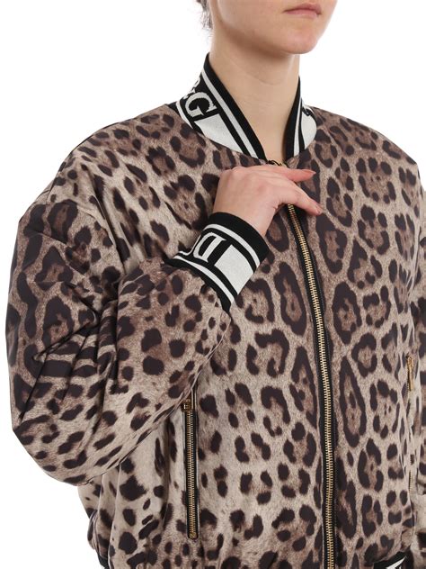 dolce and gabbana leopard print jacket